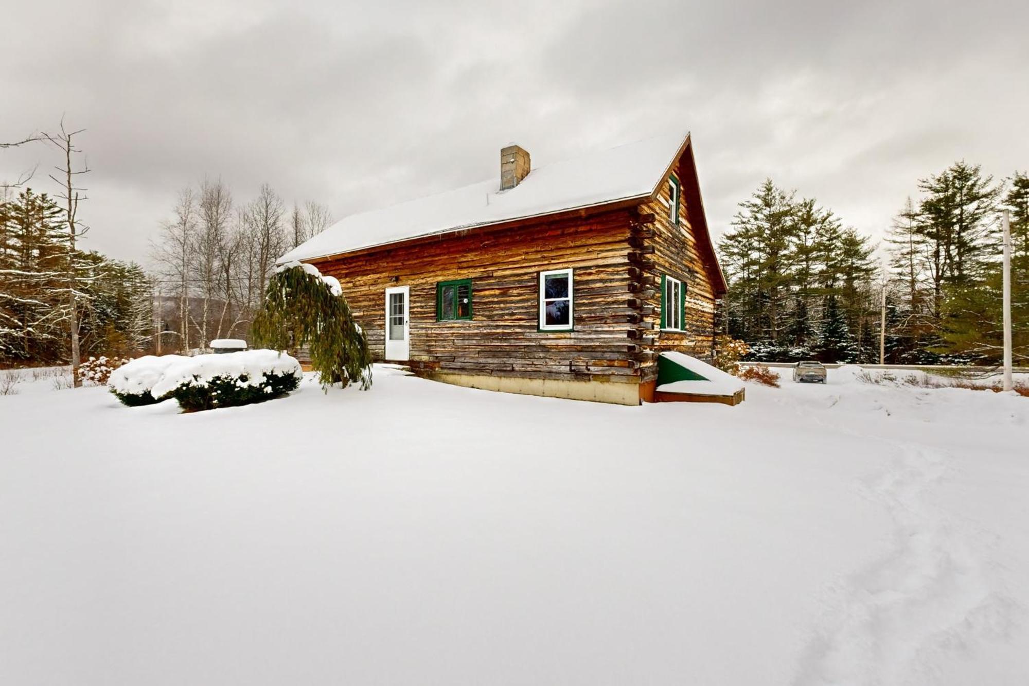 Twin View Log Home Carroll Εξωτερικό φωτογραφία