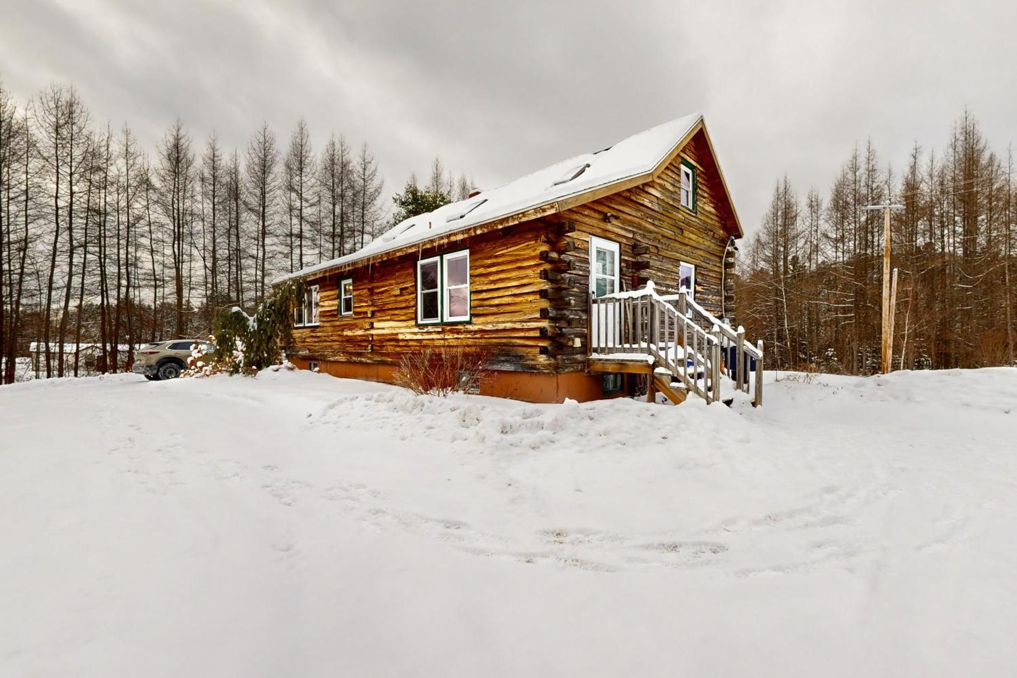 Twin View Log Home Carroll Εξωτερικό φωτογραφία