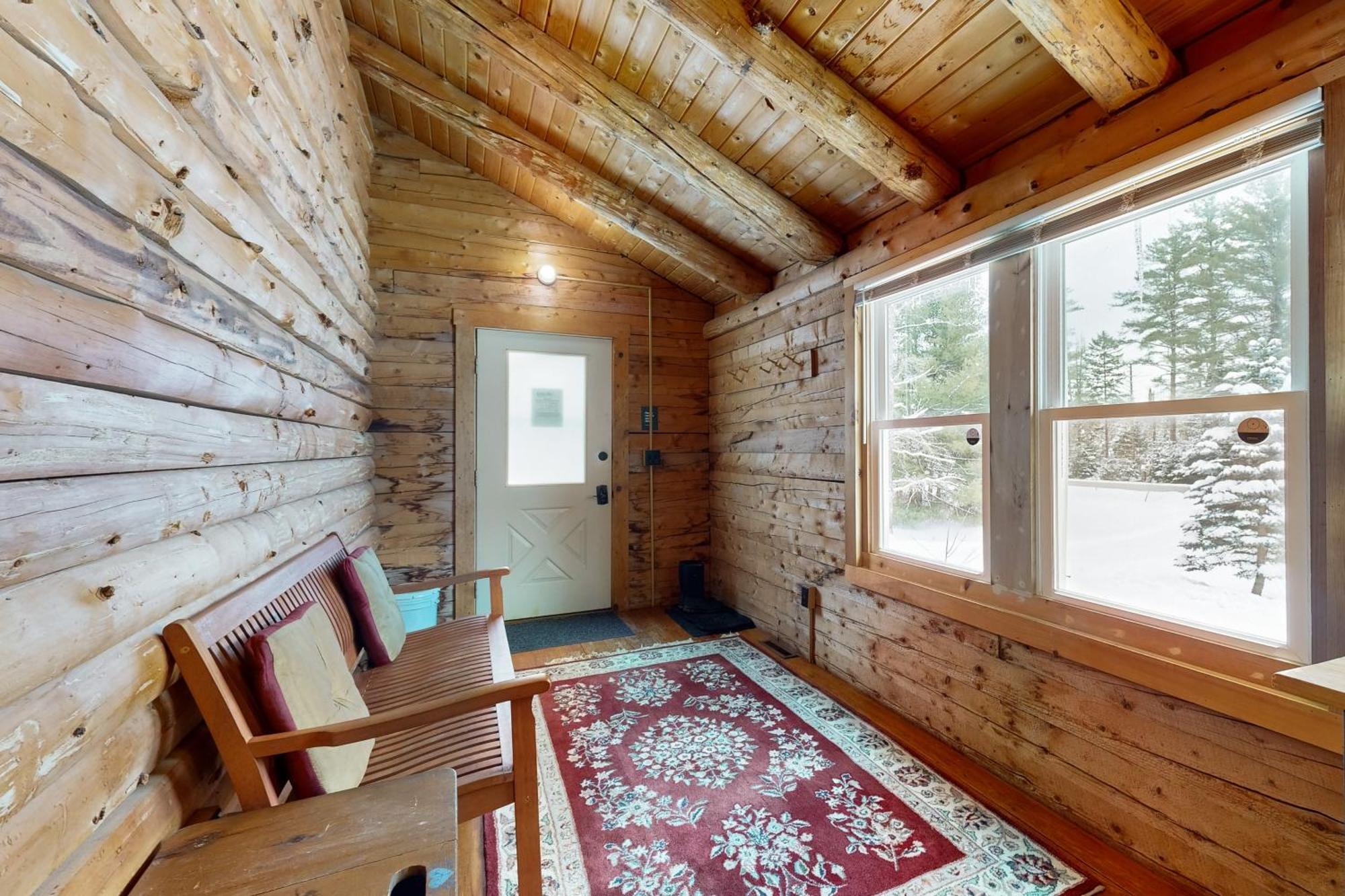 Twin View Log Home Carroll Εξωτερικό φωτογραφία